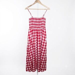 lou and grey gingham dress Fruity Lou Gingham Mid Dress by Hell Bunny Lemonie Boutique